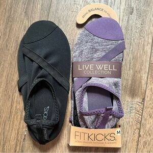 NEW! Fitkicks Love Well Collection, Slip-on, Barefoot Shoes Active, Size M (7/8)